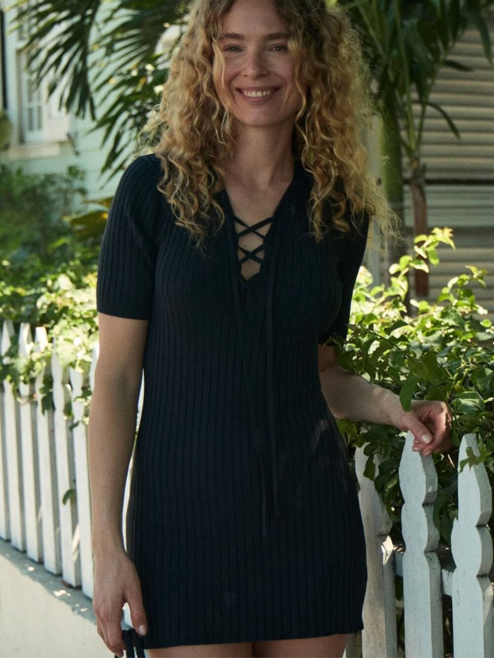 NWT Doen Faybelle Dress in Navy